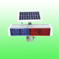 華源智控太陽能分體式警示燈 四格雙面警示燈齊全